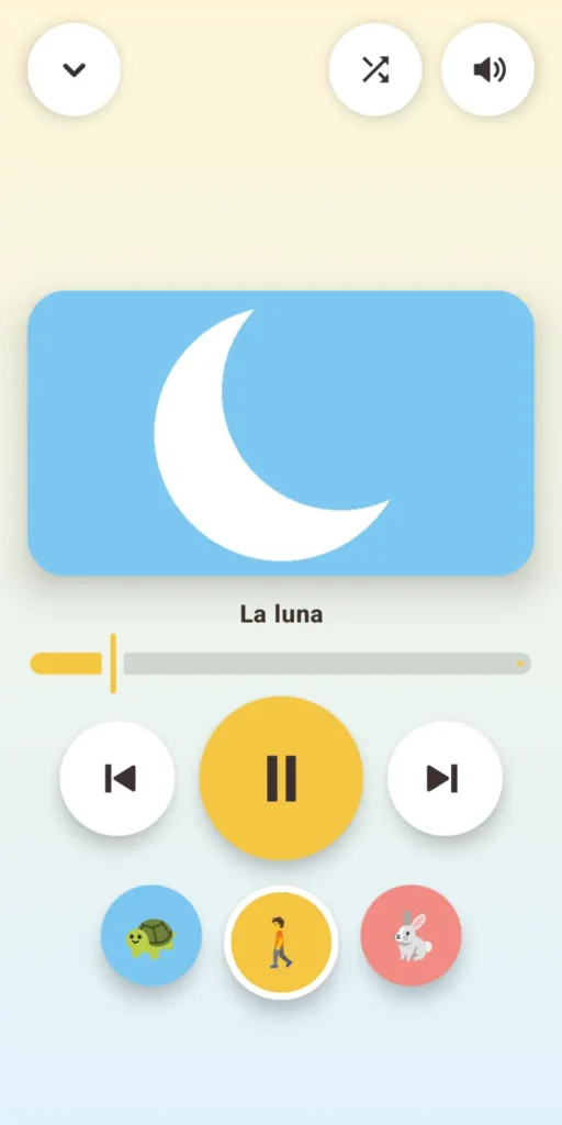 Esplora Musica, schermata 3