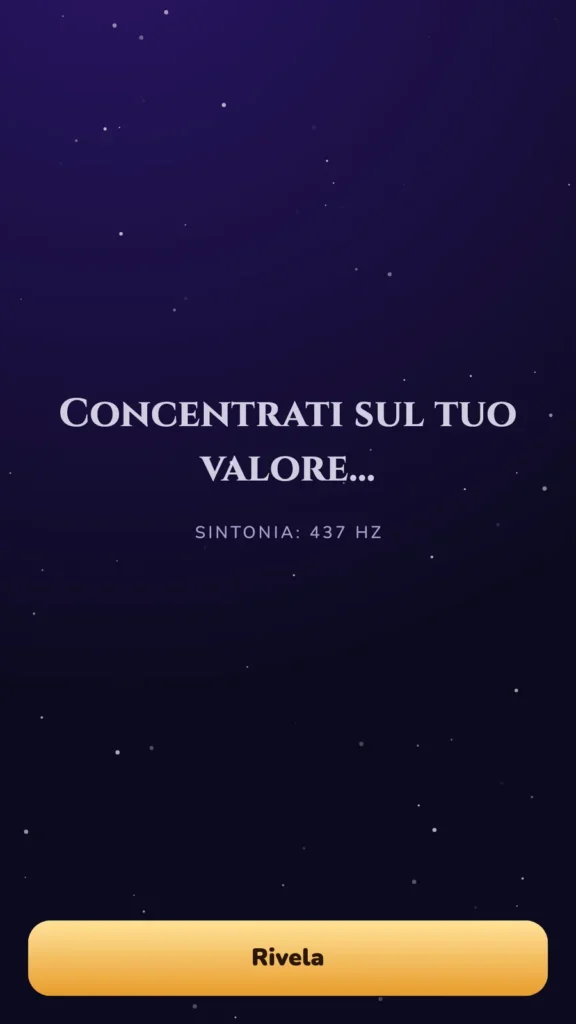 Indovino, schermata 4