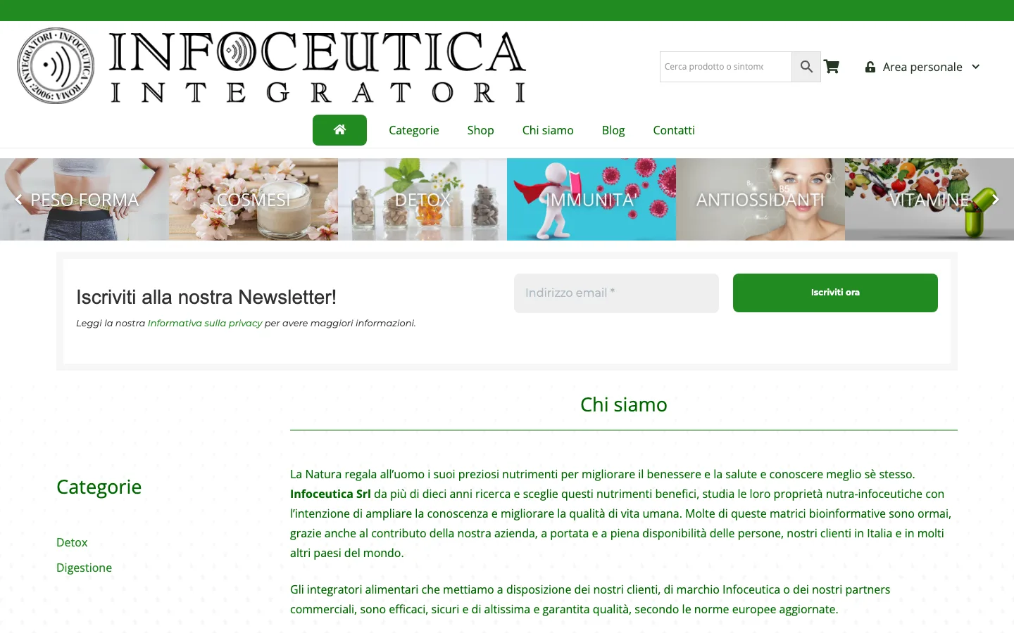 Infoceutica Integratori